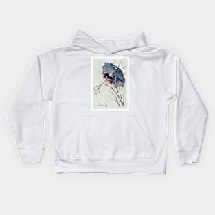 Snow Day Songbirds Kids Hoodie